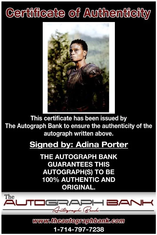 Adina Porter — Adina Porter authentic signed celebrity 8x10 photo W/Cert Autographed 2616c, изображение 2