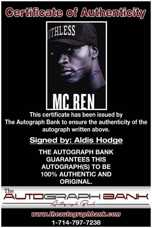 Aldis Hodge — Aldis Hodge authentic signed celebrity 8x10 photo W/Cert Autographed B0001, image 2