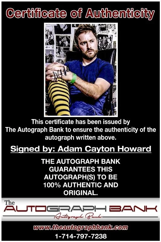 Adam Cayton — Adam Cayton Howard authentic signed celebrity 8x10 photo |CERT Autographed 2616a, image 2