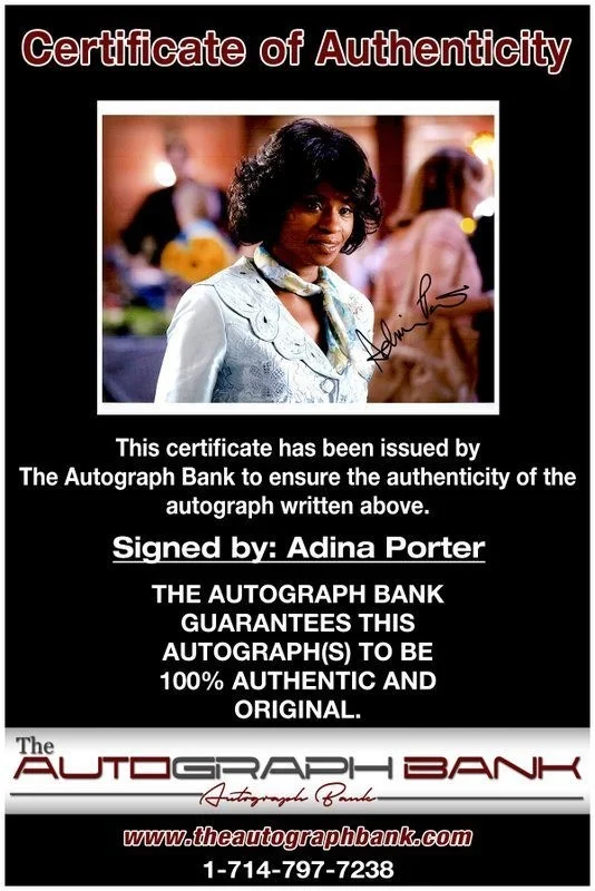 Adina Porter — Adina Porter authentic signed celebrity 8x10 photo W/Cert Autographed C5, изображение 2