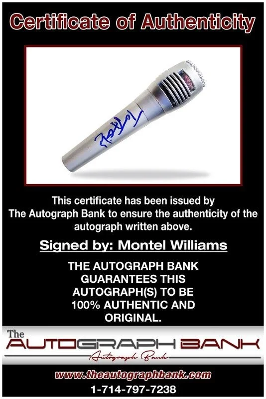 Tom Arnold — Tom Arnold authentic signed Comedian Microphone W/Certificate Autographed (A1), image 2