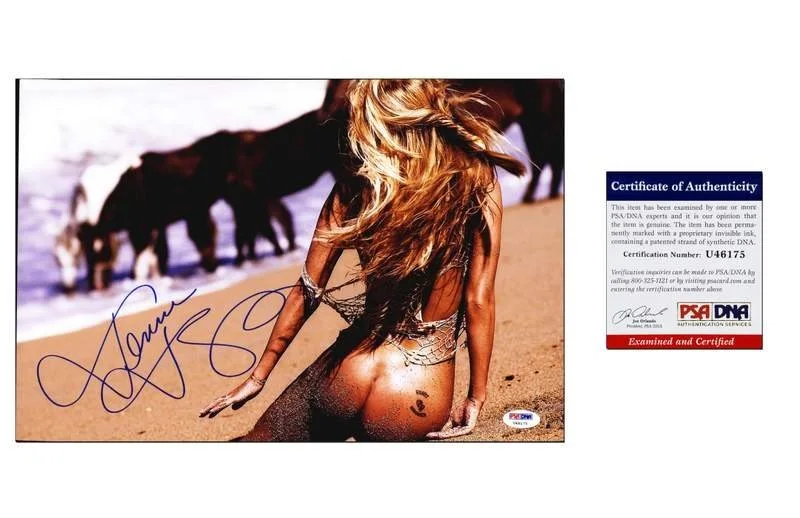 Jenna Jameson — Jenna Jameson PSA/DNA authentic signed model 10X15 photo |Cert Autographed A0007, image 2