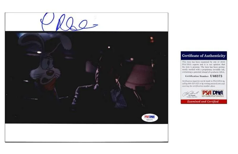 Charles Fleischer — Charles Fleischer PSA/DNA authentic signed 8x10 photo |CERT Autographed B0006, image 2
