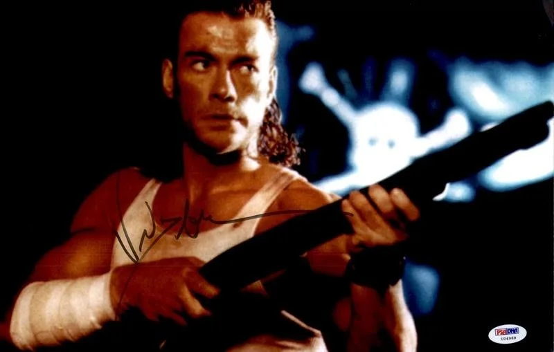 Jean Claude Van Damme — Jean Claude Van Damme authentic signed 10x15 photo W/ PSA Certificate 2616P3
