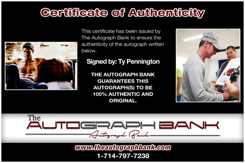 Ty Pennington — Ty Pennington authentic signed celebrity 10x15 photo W/Cert Autographed 2616g, image 2