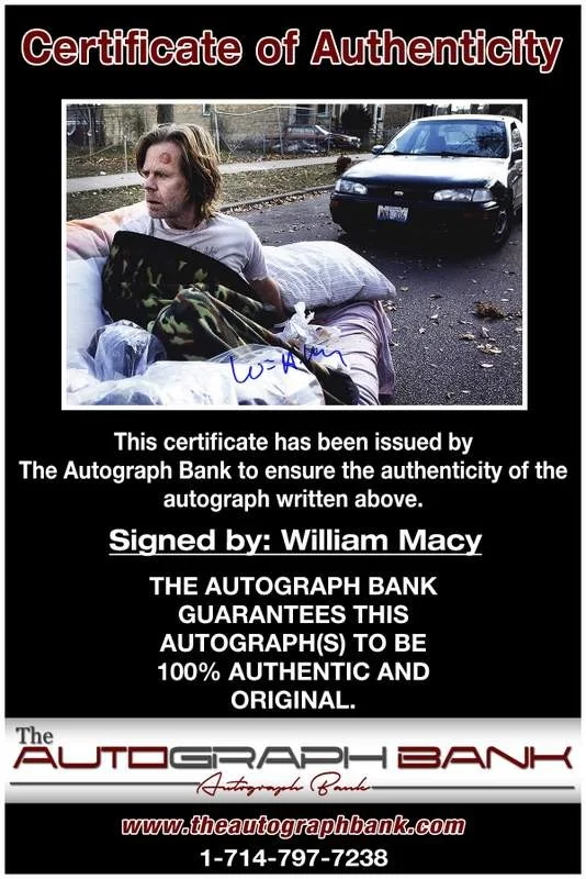 William Macy — William Macy authentic signed celebrity 10x15 photo W/Cert Autographed A0006, изображение 2