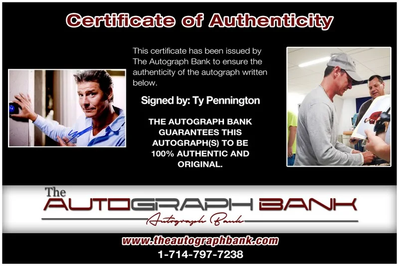 Ty Pennington — Ty Pennington authentic signed celebrity 10x15 photo W/Cert Autographed 2616b, изображение 2