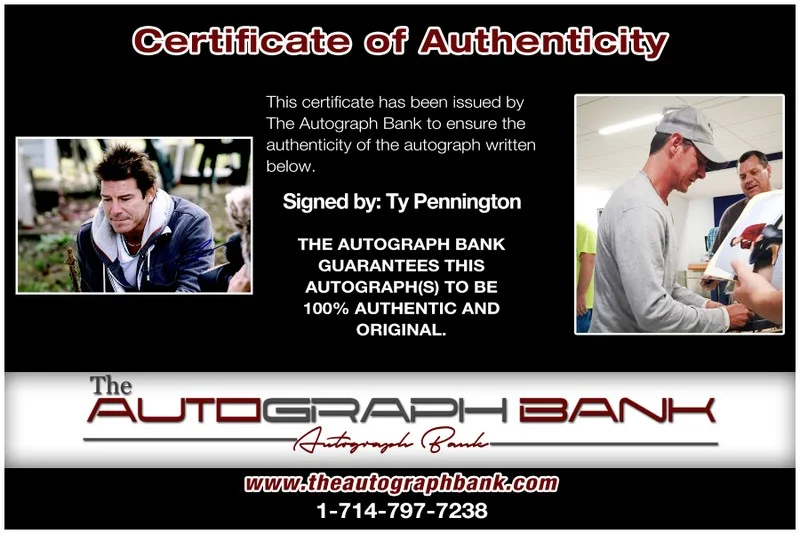 Ty Pennington — Ty Pennington authentic signed celebrity 10x15 photo W/Cert Autographed 2616f, изображение 2