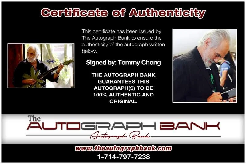 Tommy Chong — Tommy Chong authentic signed celebrity 10x15 photo W/Cert Autographed A00181, изображение 2