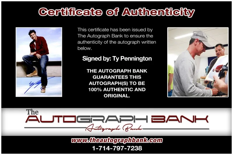 Ty Pennington — Ty Pennington authentic signed celebrity 10x15 photo W/Cert Autographed 2616n, изображение 2