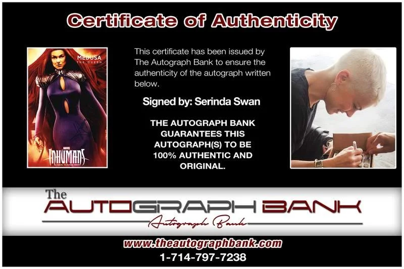 Serinda Swan — Serinda Swan authentic signed celebrity 10x15 photo W/Cert Autographed A0001, image 2