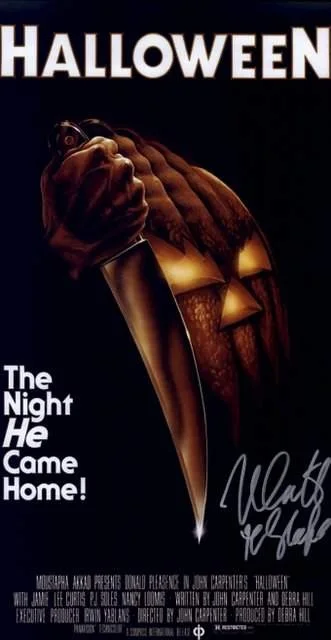 Nick Castle — Nick Castle authentic signed Halloween Movie 12x18 photo W/Certificate 14