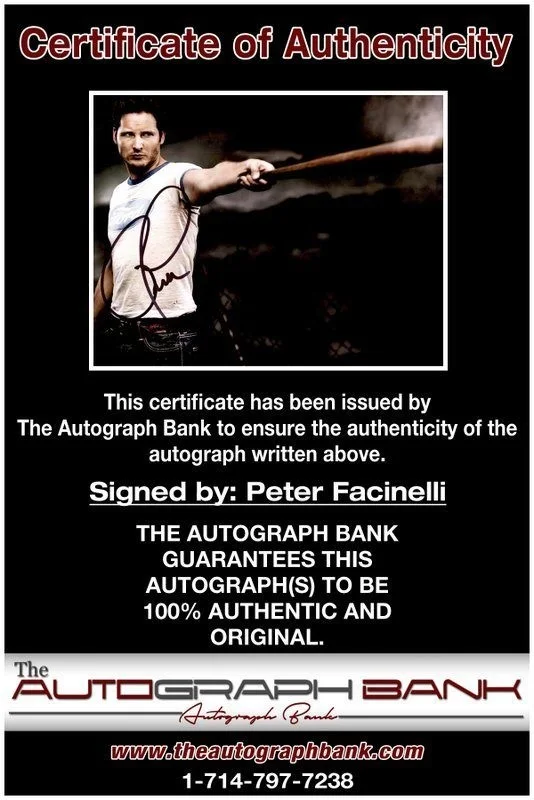 Peter Facinelli — Peter Facinelli authentic signed celebrity 8x10 photo W/Cert Autographed C21, image 2