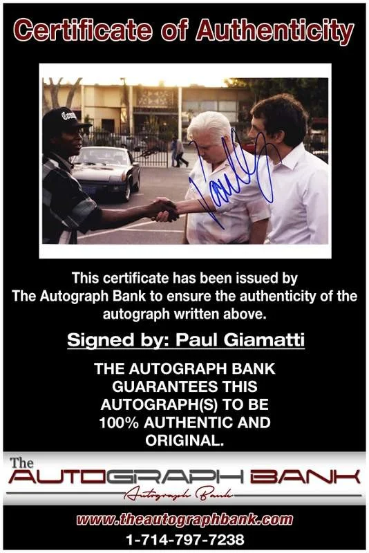 Paul Giamatti — Paul Giamatti authentic signed celebrity 10x15 photo W/Cert Autographed A0001, image 2