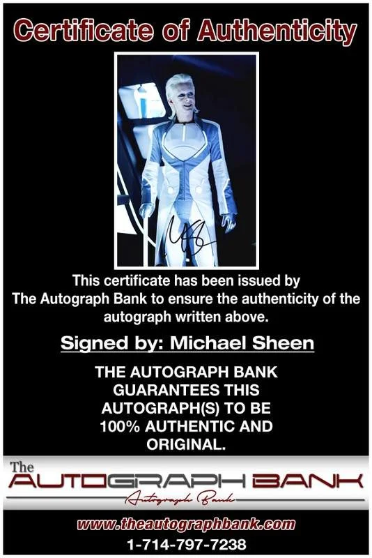 Michael Sheen — Michael Sheen authentic signed celebrity 10x15 photo W/Cert Autographed A0007, image 2