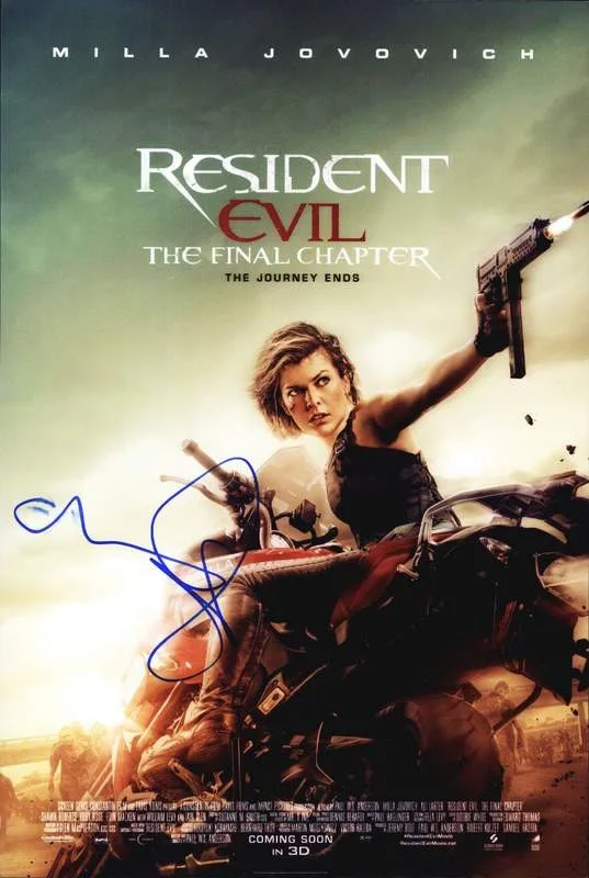 Milla Jovovich — Milla Jovovich authentic signed celebrity 10x15 photo W/Cert Autographed A0002