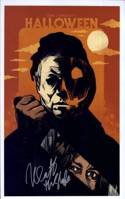Nick Castle — Nick Castle authentic signed Halloween Movie 12x18 photo W/Certificate 15