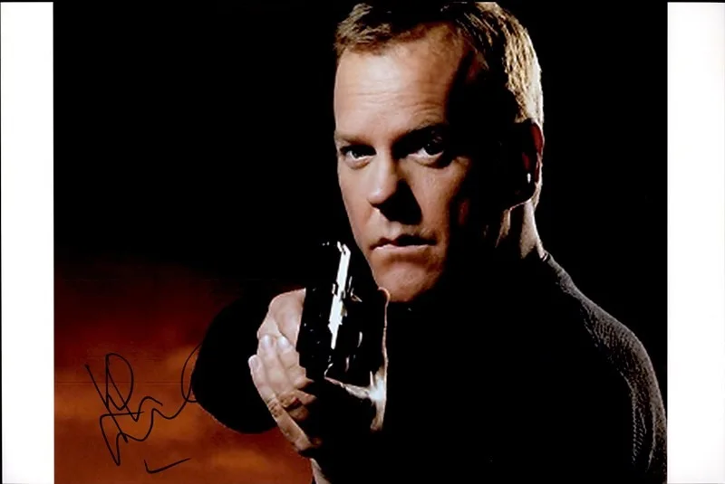 Kiefer Sutherland — Kiefer Sutherland authentic signed celebrity 10x15 photo |CERT Autographed 2616d