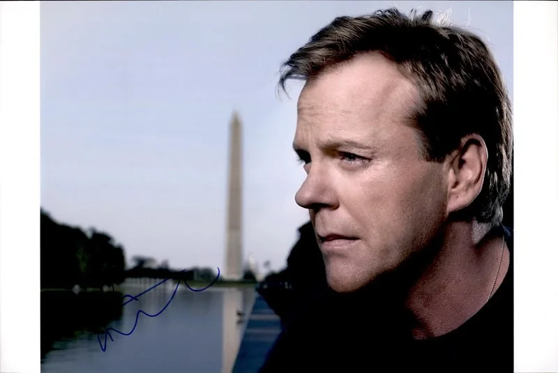 Kiefer Sutherland — Kiefer Sutherland authentic signed celebrity 10x15 photo |CERT Autographed 2616b