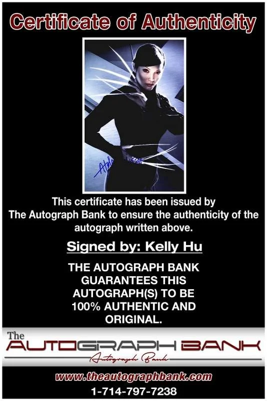 Kelly Hu — Kelly Hu authentic signed celebrity 10x15 photo W/Cert Autographed A0001, image 2