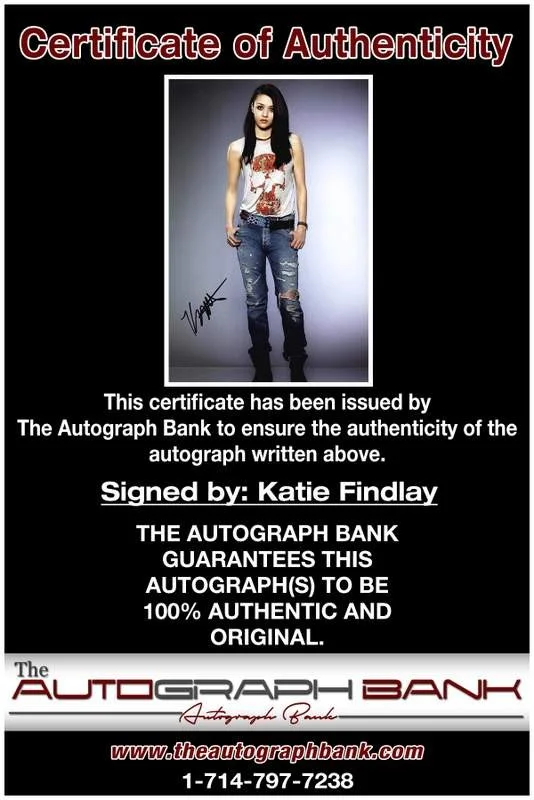 Katie Findlay — Katie Findlay authentic signed celebrity 10x15 photo W/Cert Autographed A0001, image 2