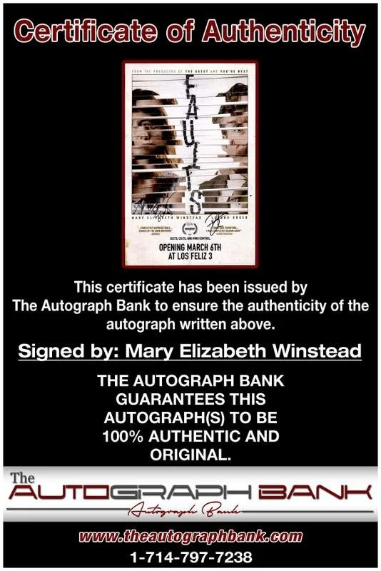 Mary Elizabeth Ellis — Mary Elizabeth Winstead authentic signed 10x15 photo |CERT Autographed A00053, изображение 2