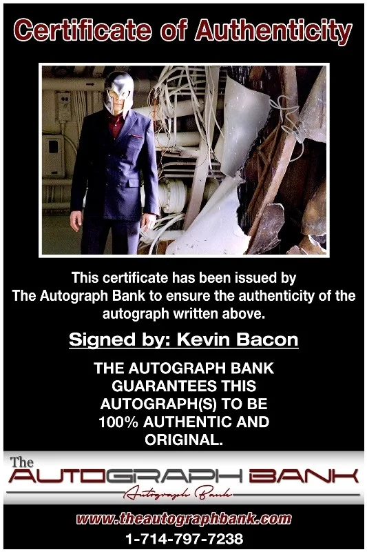 Kevin Bacon — Kevin Bacon authentic signed celebrity 10x15 photo W/Cert Autographed 2616l, изображение 2