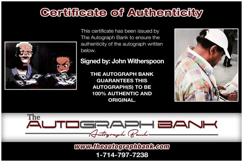 John Witherspoon — John Witherspoon authentic signed 10x15 photo |CERT Autographed A000040, image 2
