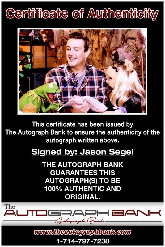 Jason Segel — Jason Segel authentic signed celebrity 10x15 photo W/Cert Autographed A00355, image 2