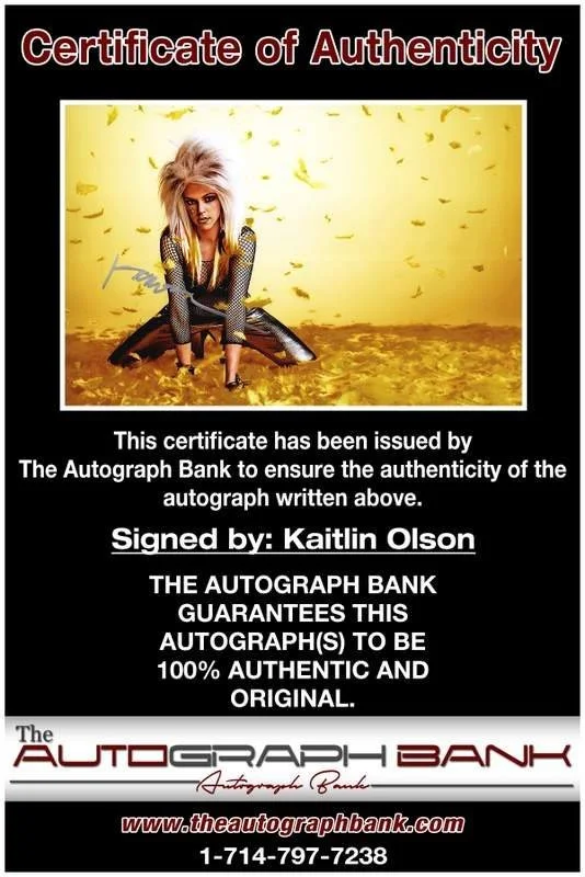 Kaitlin Olson — Kaitlin Olson authentic signed celebrity 10x15 photo W/Cert Autographed A0004, image 2