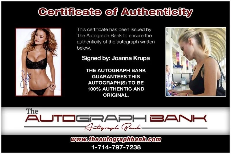 Joanna Krupa — Joanna Krupa authentic signed celebrity 10x15 photo W/Cert Autographed Y7, image 2