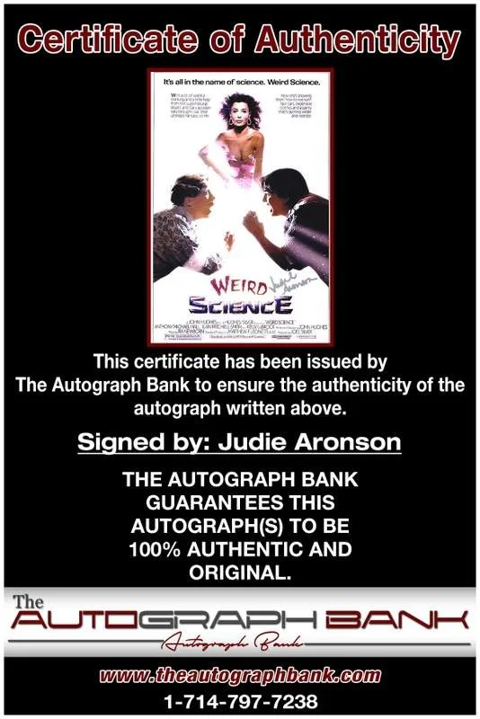 Judie Aronson — Judie Aronson authentic signed celebrity 10x15 photo W/Cert Autographed A4, изображение 2