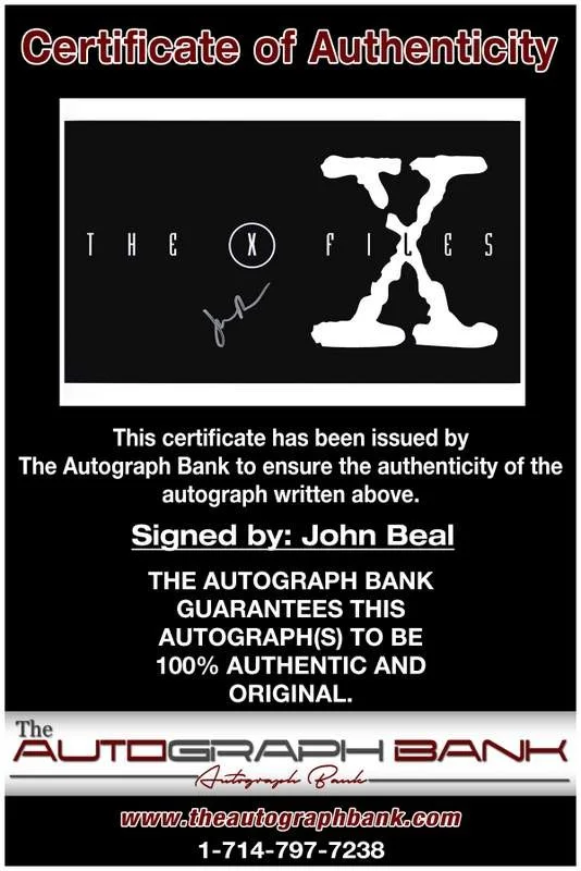John Beal — John Beal authentic signed celebrity 10x15 photo W/Cert Autographed A0004, изображение 2