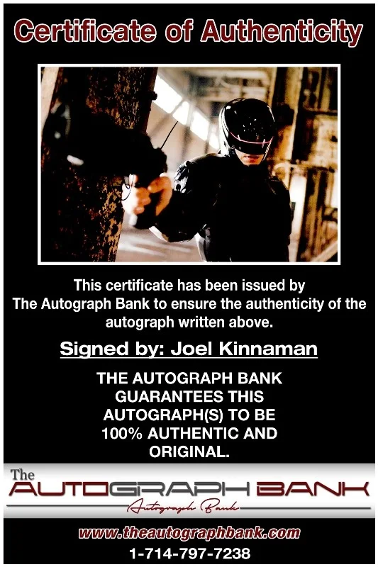 Joel Kinnaman — Joel Kinnaman authentic signed celebrity 10x15 photo W/Cert Autographed 2616c, изображение 2