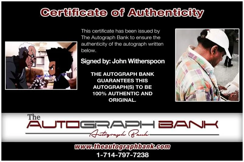 John Witherspoon — John Witherspoon authentic signed 10x15 photo |CERT Autographed A000046, image 2