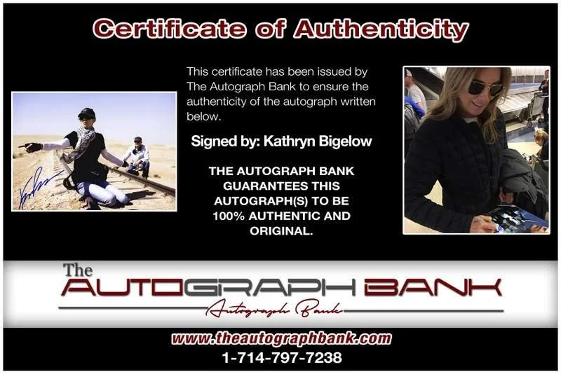 Kathryn Bigelow — Kathryn Bigelow authentic signed celebrity 10x15 photo W/Cert Autographed A0001, изображение 2