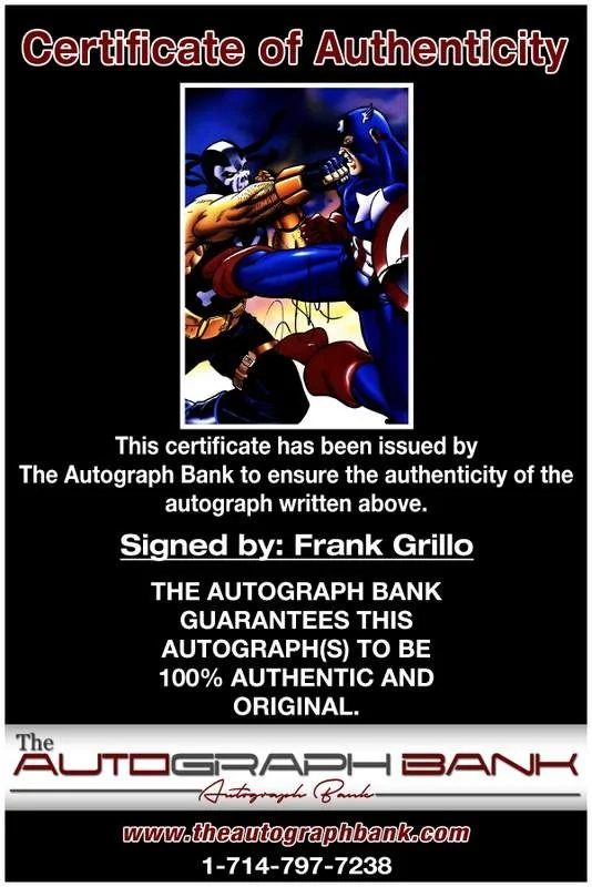 Frank Grillo — Frank Grillo authentic signed celebrity 10x15 photo W/Cert Autographed A000414, изображение 2