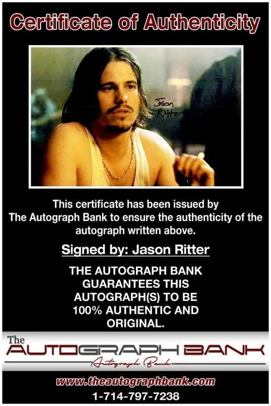 Jason Ritter — Jason Ritter authentic signed celebrity 10x15 photo W/Cert Autographed A00373, image 2