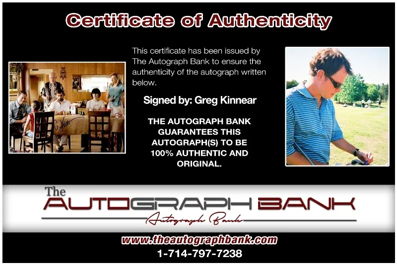 Greg Kinnear — Greg Kinnear authentic signed celebrity 11X14 photo W/Cert Autographed 2616d, изображение 2