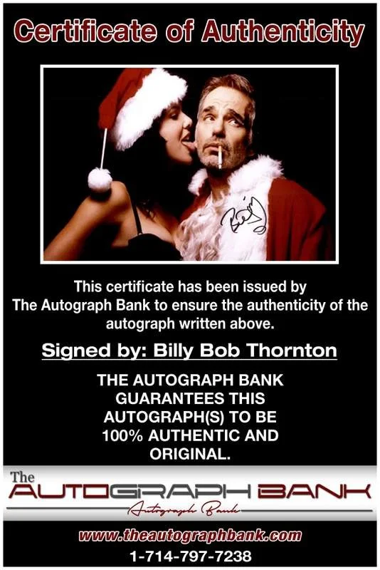 Billy Bob Thornton — Billy Bob Thornton authentic signed 10x15 photo |CERT Autographed A00263, image 2