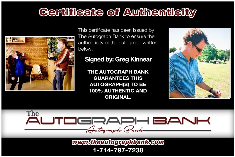 Greg Kinnear — Greg Kinnear authentic signed celebrity 11X14 photo W/Cert Autographed 2616g, image 2