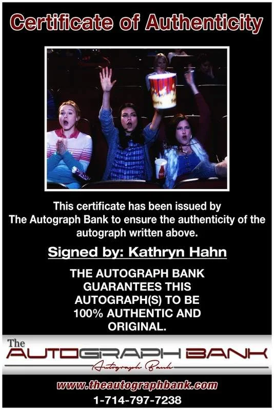 Kathryn Hahn — Kathryn Hahn authentic signed celebrity 8x10 photo W/Cert Autographed A12, image 2