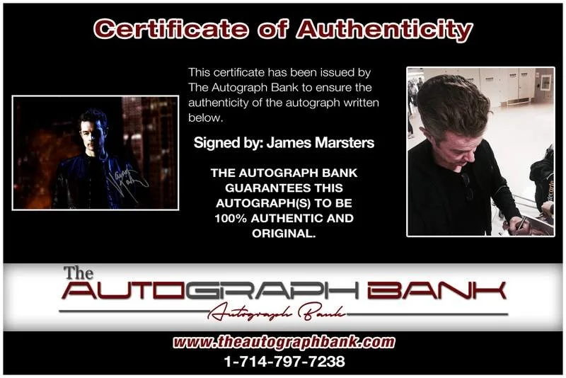 James Marsters — James Marsters authentic signed celebrity 10x15 photo W/Cert Autographed A000058, изображение 2