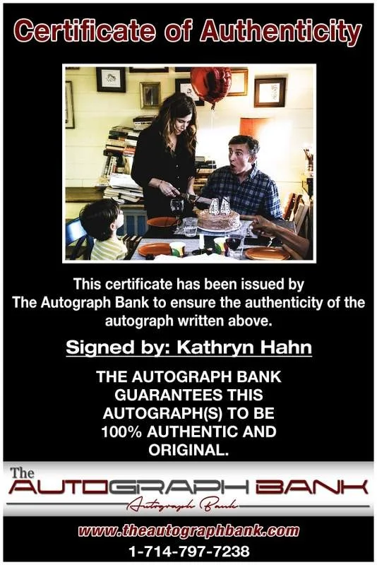 Kathryn Hahn — Kathryn Hahn authentic signed celebrity 8x10 photo W/Cert Autographed A11, изображение 2
