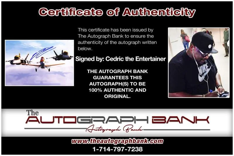 Cedric the Entertainer — Cedric the Entertainer authentic signed 10x15 photo |CERT Autographed A000210, image 2