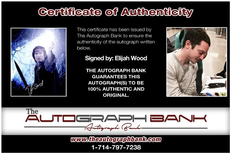Elijah Wood — Elijah Wood authentic signed celebrity 10x15 photo W/Cert Autographed 127b1, изображение 2