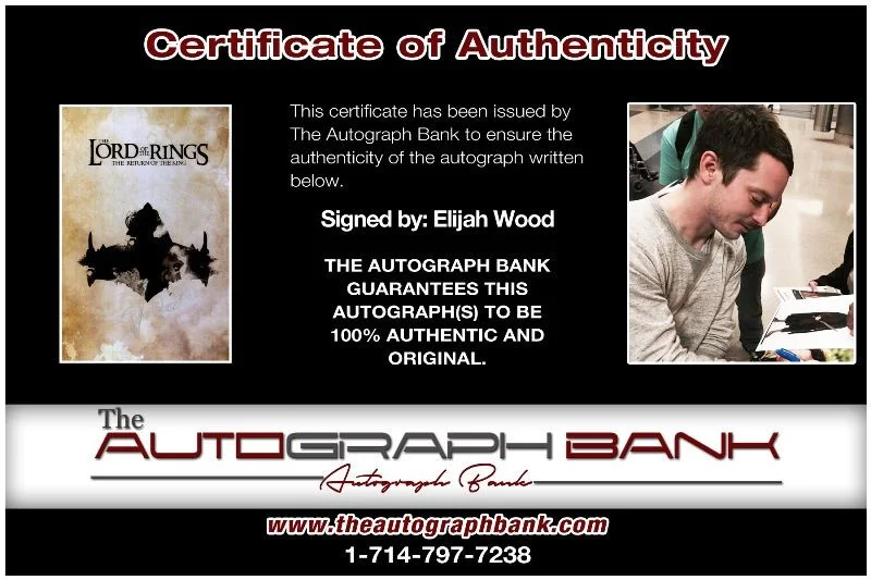 Elijah Wood — Elijah Wood authentic signed celebrity 10x15 photo W/Cert Autographed 127d1, изображение 2