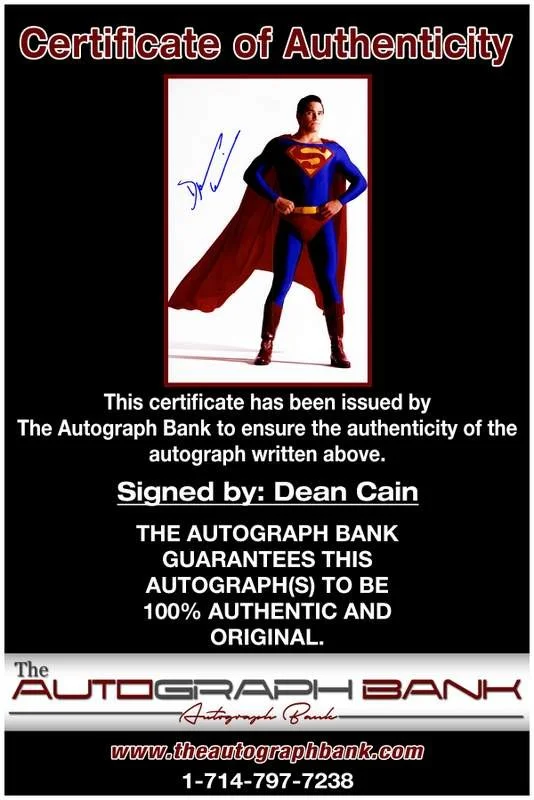 Dean Cain — Dean Cain authentic signed celebrity 10x15 photo W/Cert Autographed A000364, изображение 2