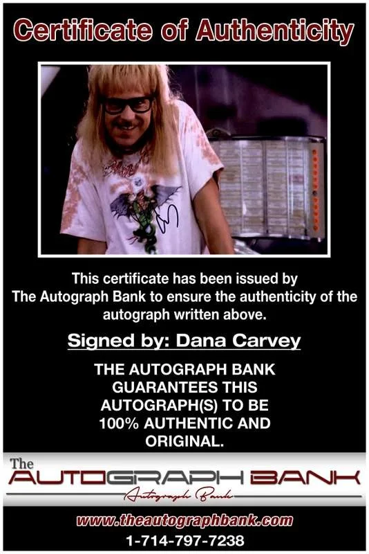 Dana Carvey — Dana Carvey authentic signed celebrity 10x15 photo W/Cert Autographed A00285, изображение 2
