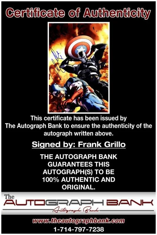 Frank Grillo — Frank Grillo authentic signed celebrity 10x15 photo W/Cert Autographed A000394, изображение 2